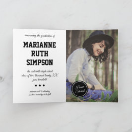 Foto-Abschluss Einladung