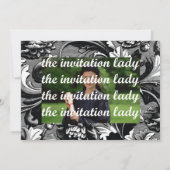 Foto Abschluss Einladung (Rückseite)