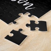 Foto Abschluss Einladung Puzzle (Seite)