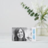 Foto Abschluss| Fisch Telefonnummerkarte (Stehend Vorderseite)