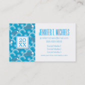 Foto Abschluss| Fisch Telefonnummerkarte (Rückseite)