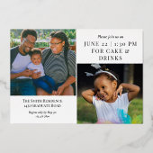 Foto-Abschluss Folieneinladung (Rückseite)