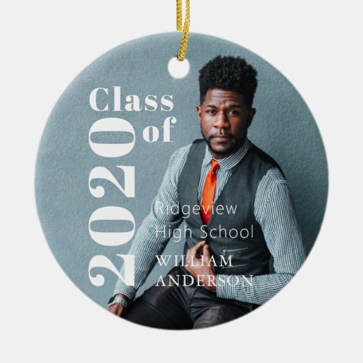 Foto Abschluss Foto Keramik Ornament (Vorne)