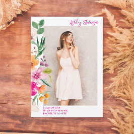 Foto-Abschluss für -Blume Ankündigung