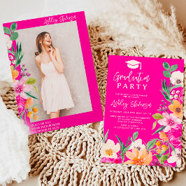 Foto-Abschluss für -Blume Einladung