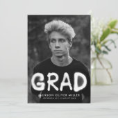 Foto-Abschluss für weißes Spray Paint Ankündigung (Stehend Vorderseite)