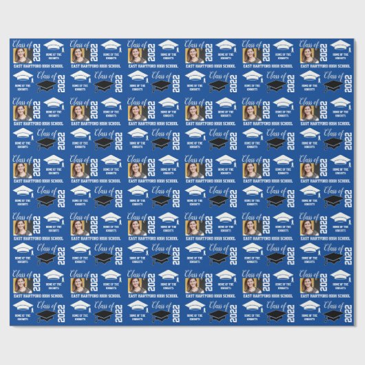 Foto Abschluss-Geschenkwrap Geschenkpapier (Flach)