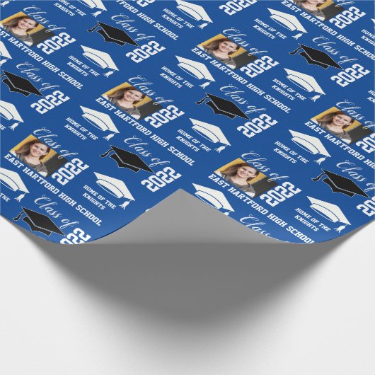 Foto Abschluss-Geschenkwrap Geschenkpapier (Ecke)