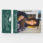 Foto Abschluss Glückwunsch Grad Klasse von 2025 Gr Banner (Horizontal)