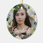 Foto Abschluss Gold-Script-Klasse  Keramik Ornament (Links)