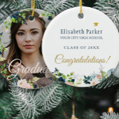 Foto Abschluss Gold-Script-Klasse  Keramik Ornament