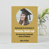 Foto Abschluss Grad 2023 Ankündigung (Stehend Vorderseite)