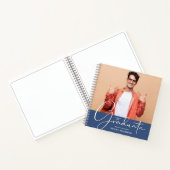Foto Abschluss Guest Book Keepake Notizblock (Innenseite)