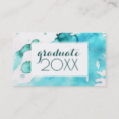 Foto-Abschluss | handgemalt Telefonnummerkarte (Rückseite)