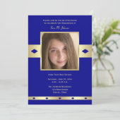 Foto Abschluss Open House Einladung (Stehend Vorderseite)