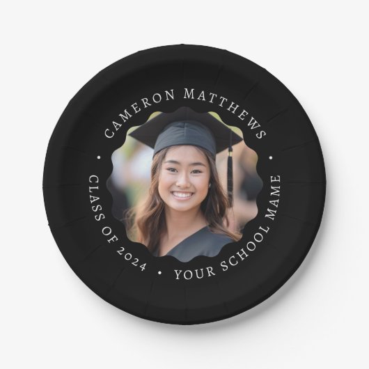 Foto-Abschluss Pappteller (Vorderseite)