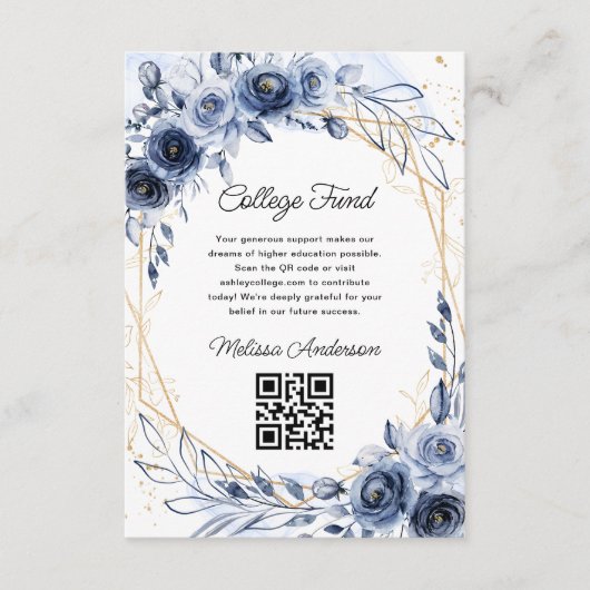 Foto Abschluss Uni Begleitkarte (Vorderseite)