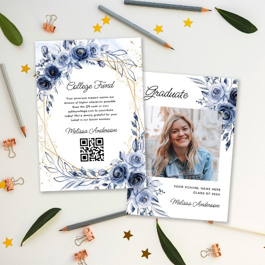 Foto Abschluss Uni Begleitkarte