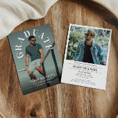 Foto Abschluss Zeremonie und Party, Abschluss Einladung