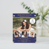 Foto-Abschlussfeier der Navy Blue-Stars (Stehend Vorderseite)