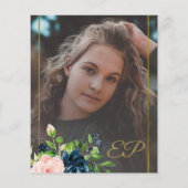 Foto-Abschlussfeier Einladung (Rückseite)