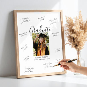 Foto-Abschlussfeier-Gästebuch-Unterschrift Poster
