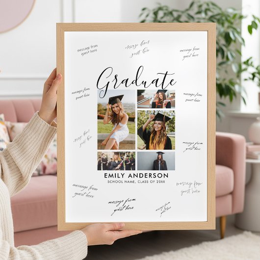 Foto-Abschlussgast-Unterschrift Poster