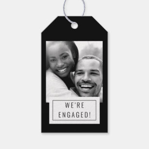 Foto Abzeichen Annullierung der Verlobung Tag Geschenkanhänger