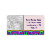 Foto Adressaufkleber (Vorne)