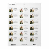 Foto Adressaufkleber (Vorne)