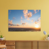 Foto Aerial Sunrise Nature Landschaft Leinwanddruck (Insitu (Wohnzimmer))