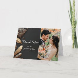 Foto African Ghana Traditional Nigeria Wedding Dankeskarte