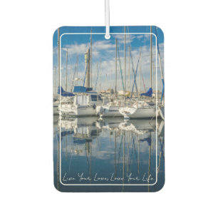 Foto Air Freshener mit Textboot - HAMbyWG Autolufterfrischer