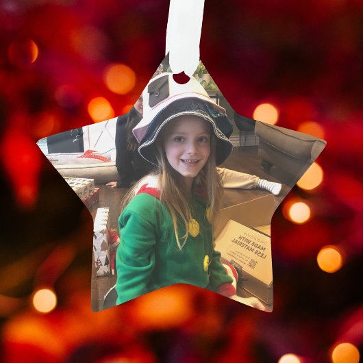 Foto-Akzent personalisieren Ornament