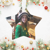 Foto-Akzent personalisieren Ornament