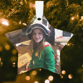 Foto-Akzent personalisieren Ornament