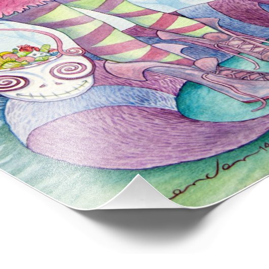 Foto "Alice & the White Rabbit Halloween" (Ecke)