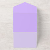 Foto All in One Lilac Wedding Einladung QR Code (Außenbereich)