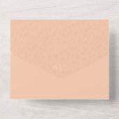 Foto All in One Wedite Einladung mit QR Code (Rückseite)