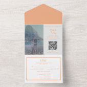 Foto All in One Wedite Einladung mit QR Code (Innen Boden)