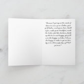 Foto am Muttertag - Vintag Karte (Innenseite)