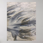 Foto am Strand Art Poster (Vorne)