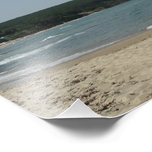 Foto an der Sommermeerküste (Ecke)