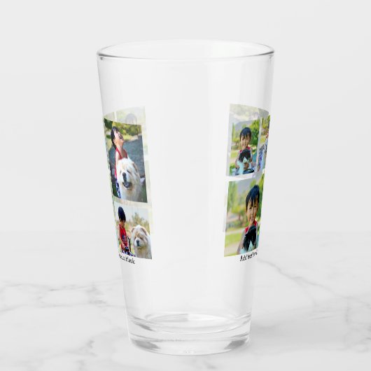 Foto-Andenken-Collage der Gewohnheits-5 Glas (Rechts)