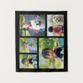 Foto-Andenken-Collagen-Wand-Hängen der Wandteppich (Vorderseite)