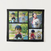 Foto-Andenken-Collagen-Wand-Hängen der Wandteppich (Vorderseite (Horizontal))