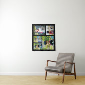 Foto-Andenken-Collagen-Wand-Hängen der Wandteppich (Beispiel)