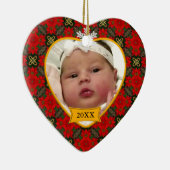 Foto-Andenken-Verzierung des Babys erste Keramikornament (Rechts)