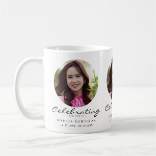 Foto-Andenken zur Lebensfeier Kaffeetasse