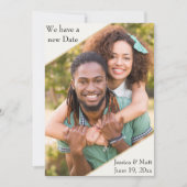 Foto ändern Datumskarte Save The Date (Vorderseite)